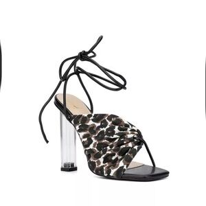 NY&CO Clear Heel Tie up Shoes